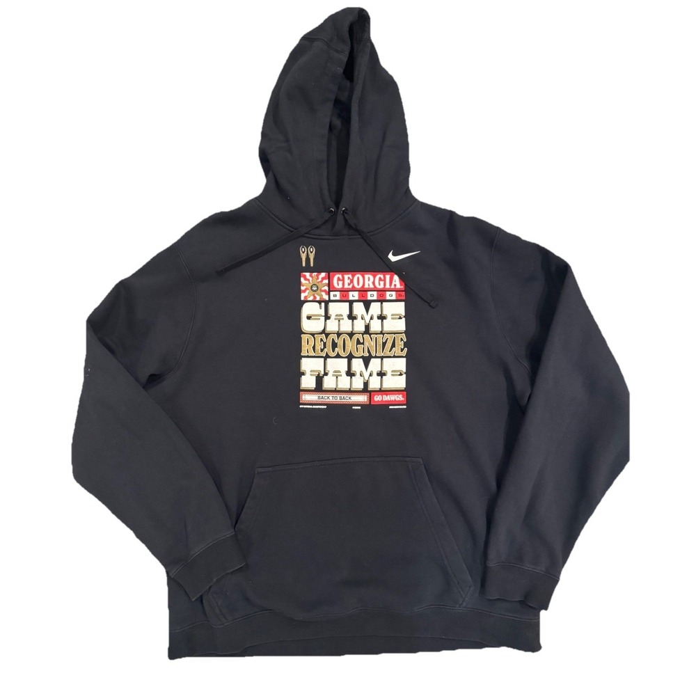 Georgia Bulldogs Nike Football Playoff 2022 National Champions Hoodie Men's 2XL